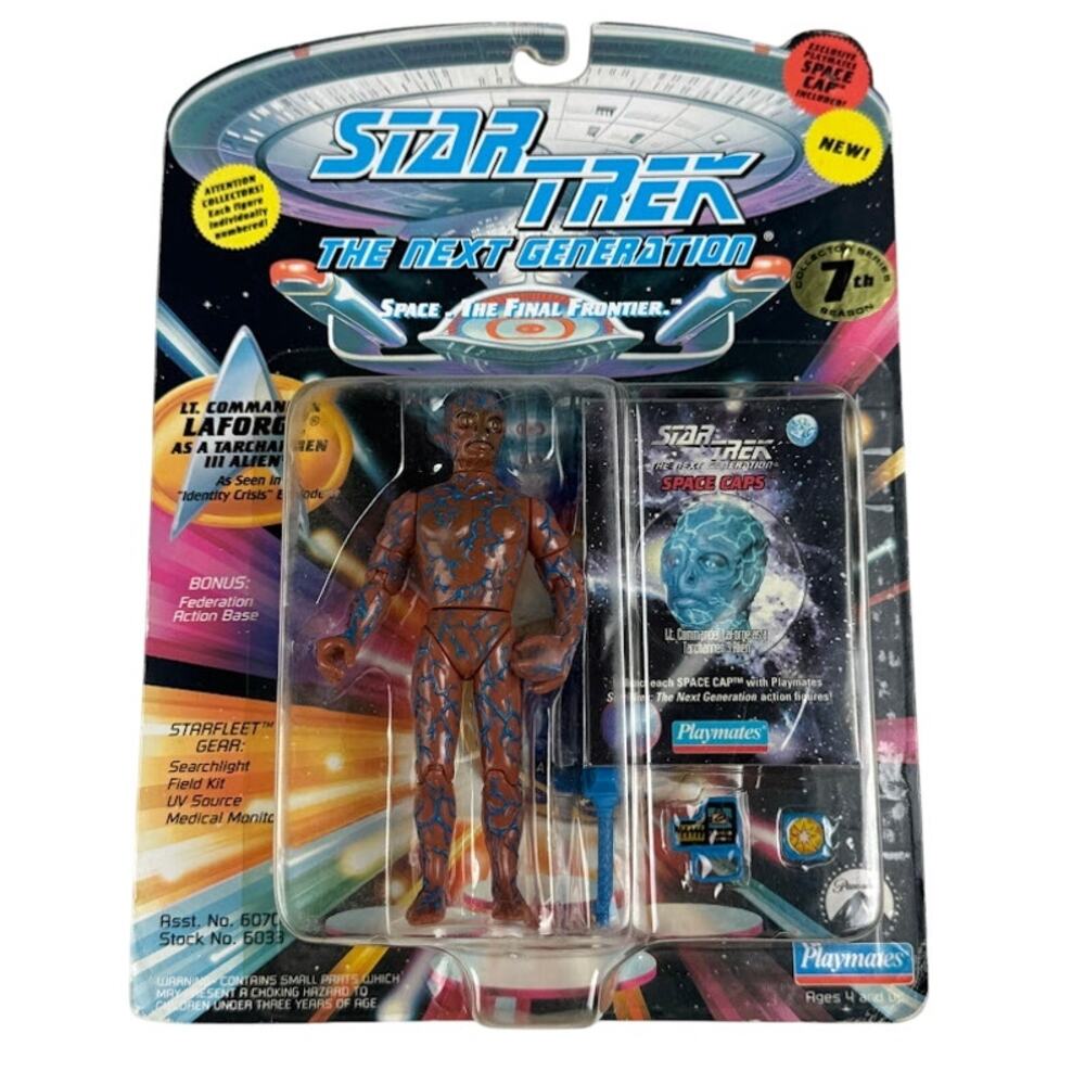 Playmates Star Trek The Next‎ Generation Commander Laforge Tarchannen III Alien